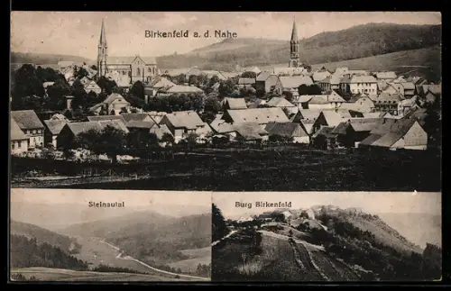 AK Birkenfeld a. d. Nahe, Burg und Steinautal
