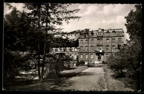 AK Bergzabern, Kneippsanatorium Friedrichsruhe der Ev. Diakonissenanstalt Speyer