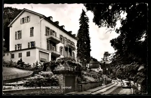 AK Bad Schwalbach im Taunus, Hotel Haus Gertrud