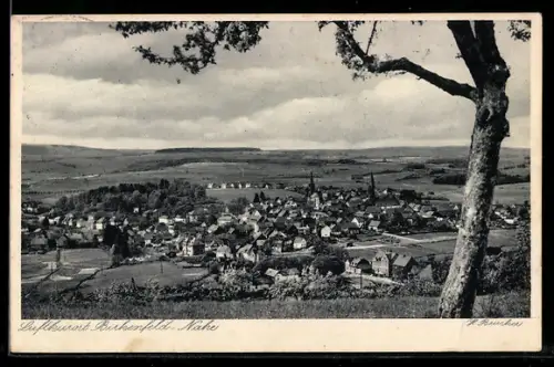 AK Birkenfeld /Nahe, Panoramaansicht des Ortes