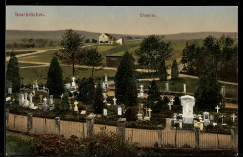 AK Saarbrücken, Ehrental, Friedhof