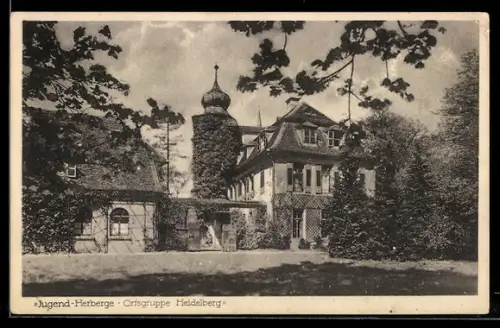 AK Heidelberg, Blick zur Jugendherberge