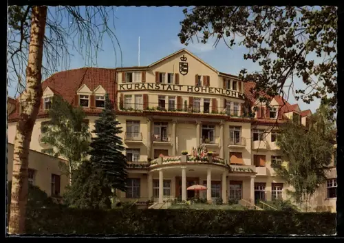 AK Bad Mergentheim, Kuranstalt Hohenlohe