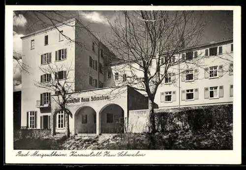 AK Bad Mergentheim, Kurhotel Haus Schwaben