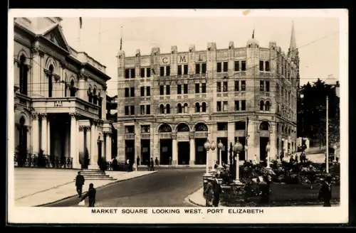 AK Port Elizabeth, Market Square Looking West