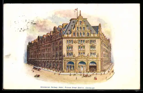 AK Edinburgh, Caledonian Railway Hotel, Princess Street Station