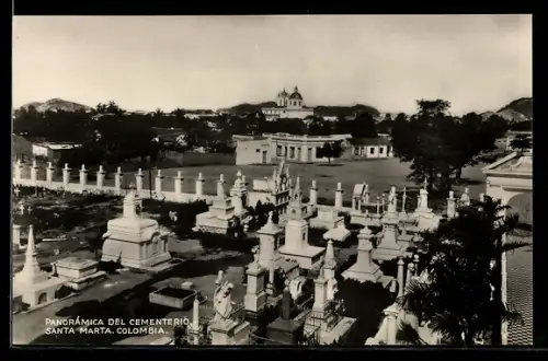 AK Santa Marta, Panorámica del cementerio