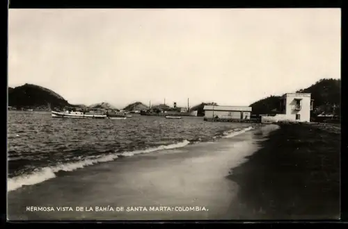 AK Santa Marta, Hermosa vista de la bahía de Santa Marta