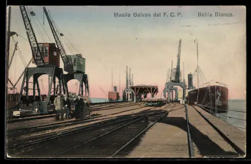 AK Bahia Blanca, Muelle Galvan del F. C. P