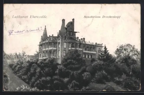 AK Eberswalde, Sanatorium Drachenkopf