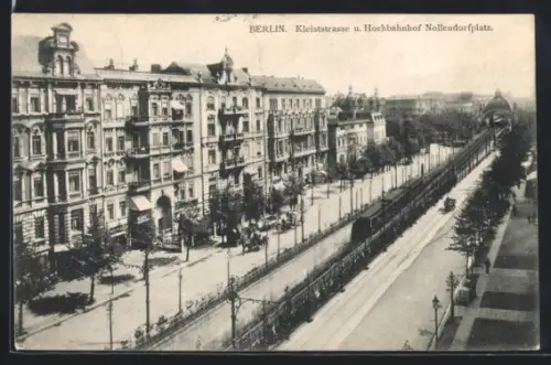 AK Berlin-Schöneberg, Hochbahn Nollendorfplatz