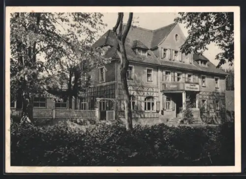 AK Kreischa / Erzgeb., Gathaus Hirschbachmühle