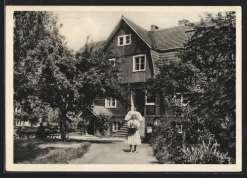 AK Burg /Spreew., Hotel Landhaus Waldschlösschen
