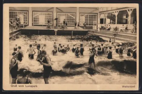 AK Berlin-Halensee, Lunapark, Wellenbad