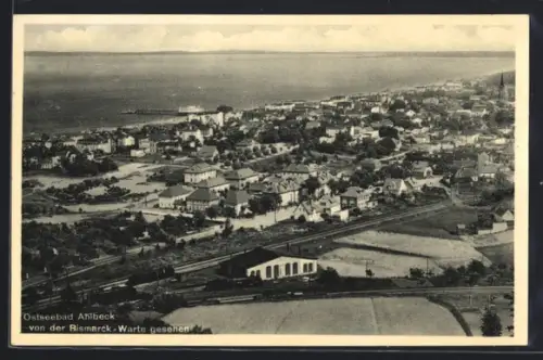 AK Ahlbeck, Blick von der Bismarckwarte