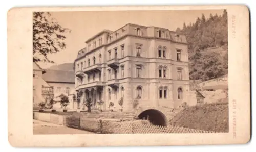 Fotografie Schuhmann & Sohn, Karlsruhe, Ansicht Bad Rippoldsau, Kurhaus St. Luitgard