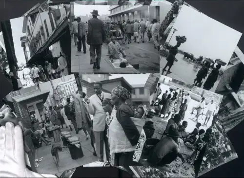 149 Fotografien Ansicht Johannesburg, afrikanische Volkstypen, Städtisches Leben und Landleben Bevölkerung, Tracht
