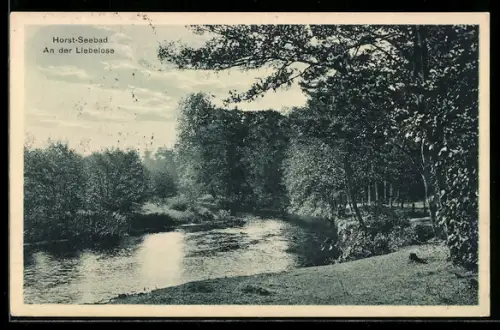 AK Horst, Partie an der Liebelose, Flusspartie