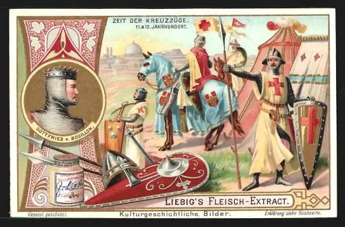 6 Sammelbilder Liebig, Serie Nr. 537: Zeit der Medici, Zeit des 30-jährigen Krieges, Zeit Ludwigs XVI.