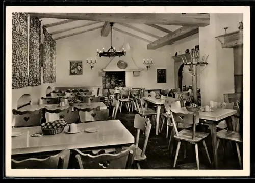 AK München, Eisenmannstrasse 1, Innenansicht der Rheinpfalz-Weinstuben