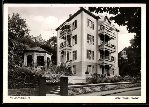 AK Bad Schwalbach, Hotel Pension Friedeck