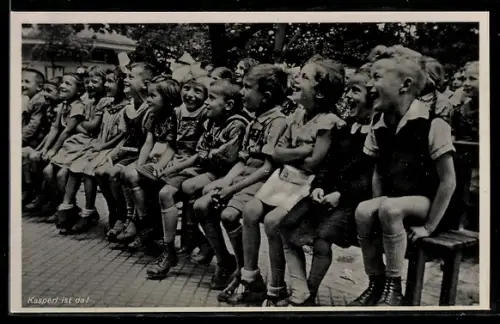 AK Bad Dürkheim, Pfälzische Kinderheilstätte, Kasperle-Theater