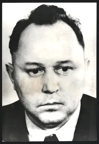 Fotografie Erich Mielke im Porträt