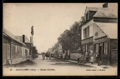 AK Abancourt /Oise, Maisons Chretien