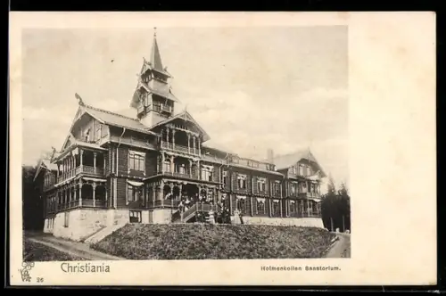 AK Christiania, Holmenkollen Sanatorium
