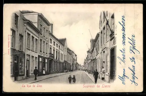 AK Lierre, La Rue de Lisp