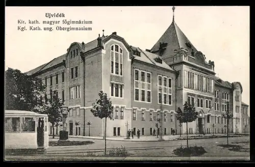 AK Ujvidék, Kir. kath. magyar fögimnázium