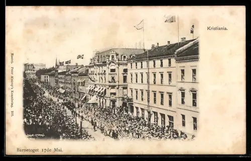 AK Kristiania, Barnetoget 17de Mai