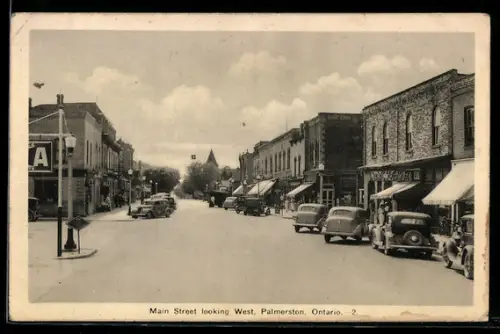 AK Palmerston /Ontario, Main Street looking West
