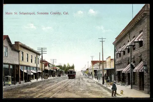 AK Sebastopol, CA, Main St