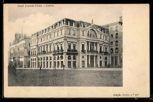 AK Lisboa, Hotel Avenida Palace