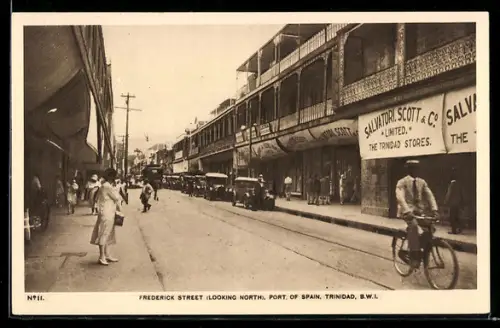 AK Port of Spain, Frederick Street, Looking North
