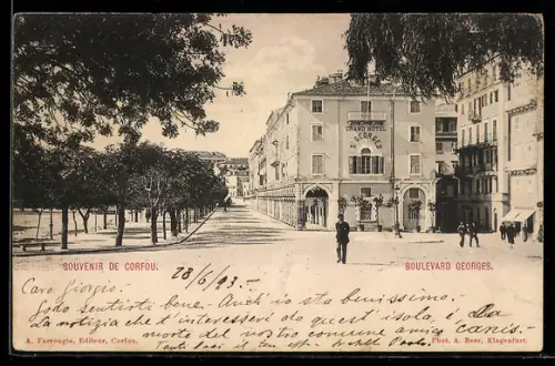 AK Corfou, Boulevard Georges