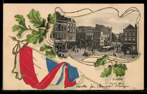 Präge-AK Zwolle, Groote Markt