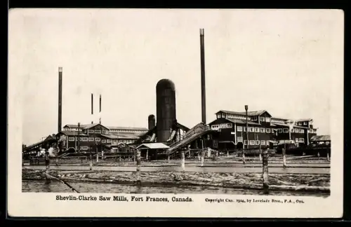 AK Fort Frances, Shevlin-Clarke Saw Mills