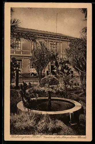 AK Costa Rica, Washington Hotel, Garden of the Metropolitan Church