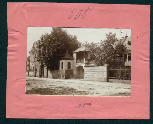 Fotografie Brück & Sohn, Meissen, Ansicht Grossenhain, Villen an der Promenade