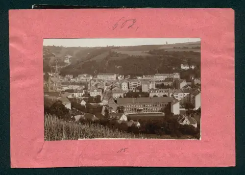 Fotografie Brück & Sohn, Meissen, Ansicht Meissen, Tribischtal-Panorama mit Kirche