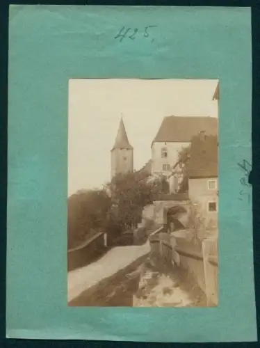 Fotografie Brück & Sohn, Meissen, Ansicht Rochlitz, Eingang zum Schloss