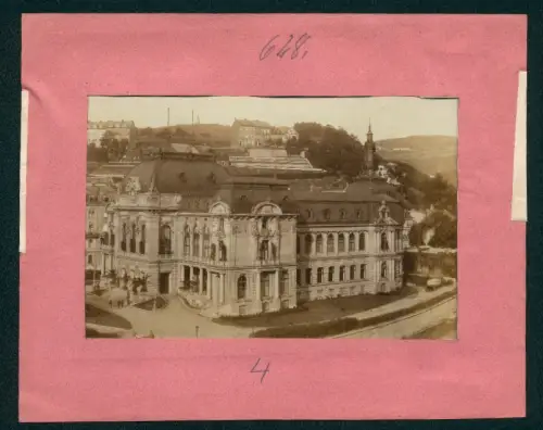 Fotografie Brück & Sohn, Meissen, Ansicht Karlsbad, Partie am Kaiserbad
