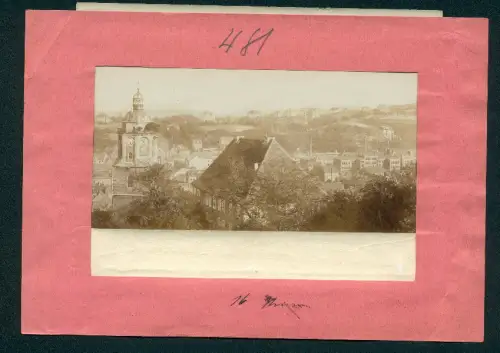 Fotografie Brück & Sohn, Meissen, Ansicht Meissen, Blick von der Fürstenschule