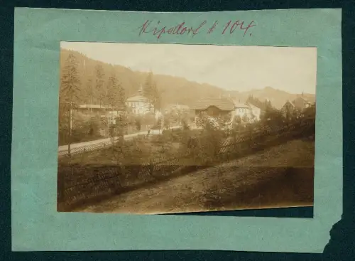 Fotografie Brück & Sohn, Meissen, Ansicht Kipsdorf, Hotel & Bad Fürstenhof, Villa Emmy & Villa Marie