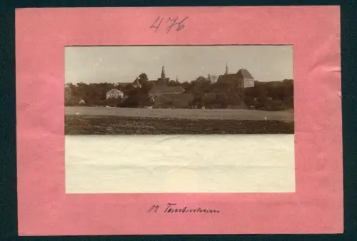 Fotografie Brück & Sohn, Meissen, Ansicht Taubenheim - Klipphausen, Panorama der Ortschaft