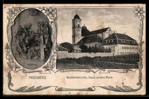 AK Friedberg, Wallfahrtskirche Jesus unsere Ruhe, Gnadenbild
