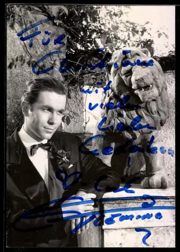 AK Schauspieler Stefan Fleming im Film Jolly Joker, Autograph