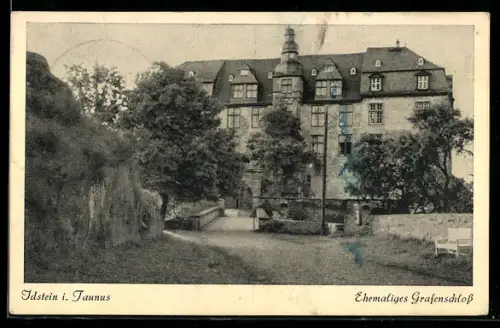 AK Idstein, Blick auf das ehemalige Grafenschloss
